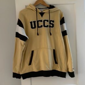 UCCS Hoodie University of Colorado Colorado Springs sweatshirt Mens XL Champion